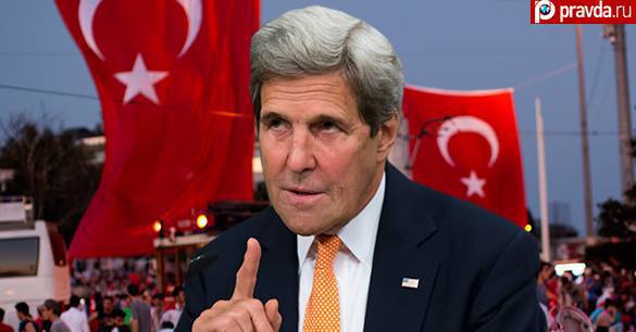 Menteri Luar Negeri AS John Kerry mengatakan Amerika Serikat akan mendukung penyelidikan untuk menentukan siapa yang mendalangi upaya kudeta (Foto: pravdareport)
